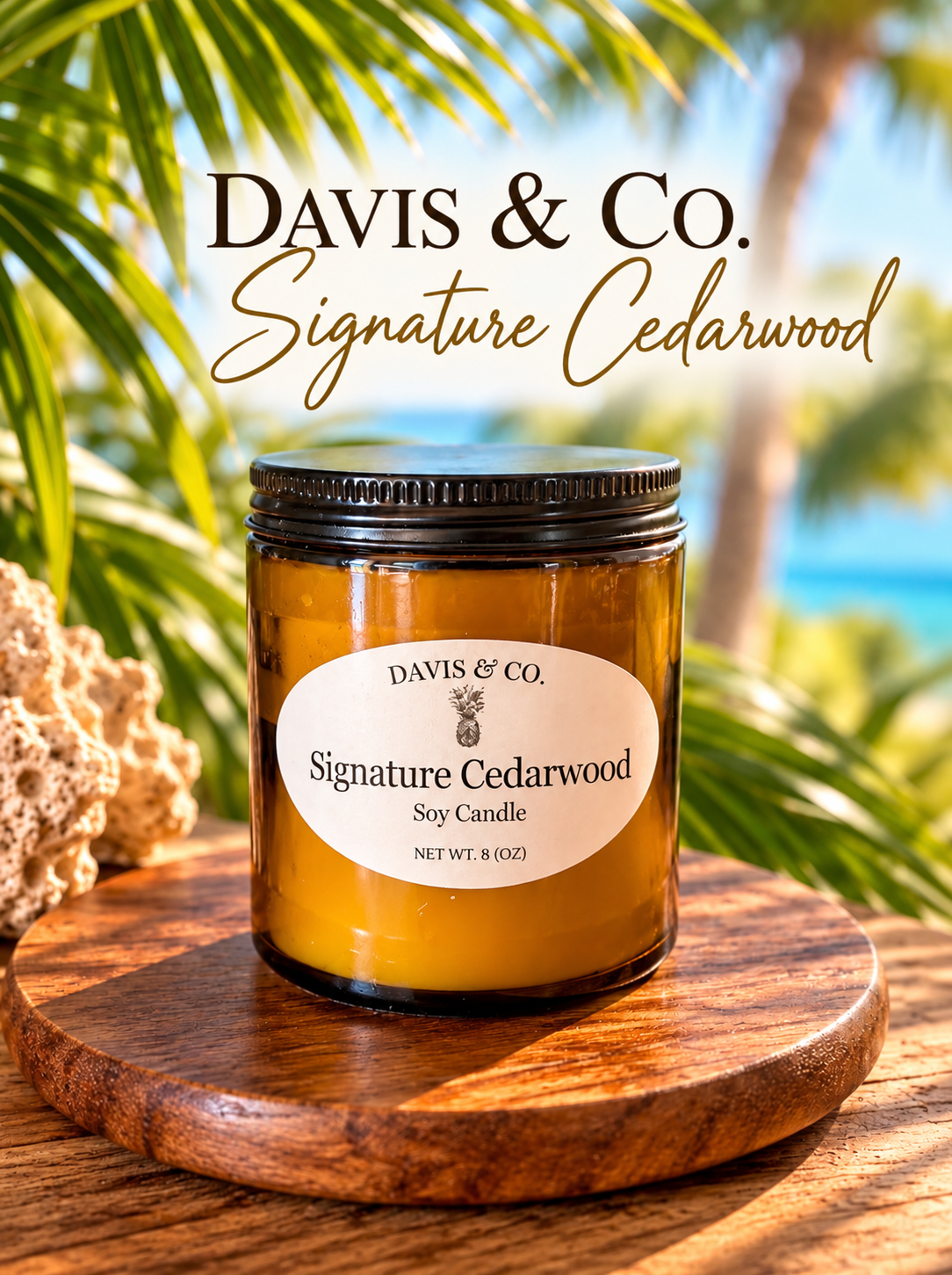 Signature Cedarwood Candle