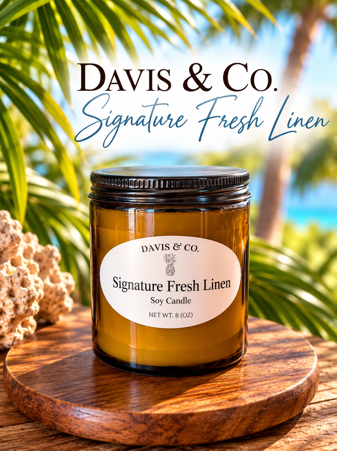 Signature Fresh Linen Candle